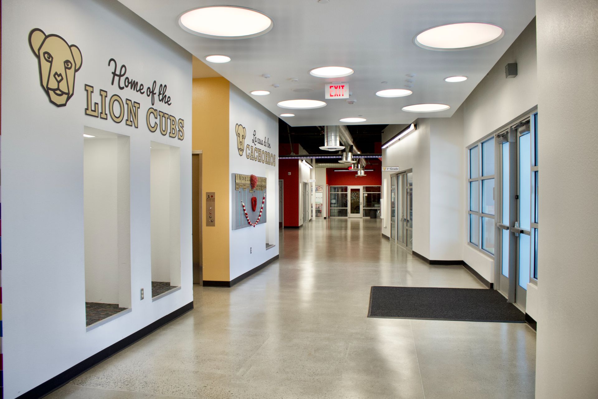 Students at Community Academy