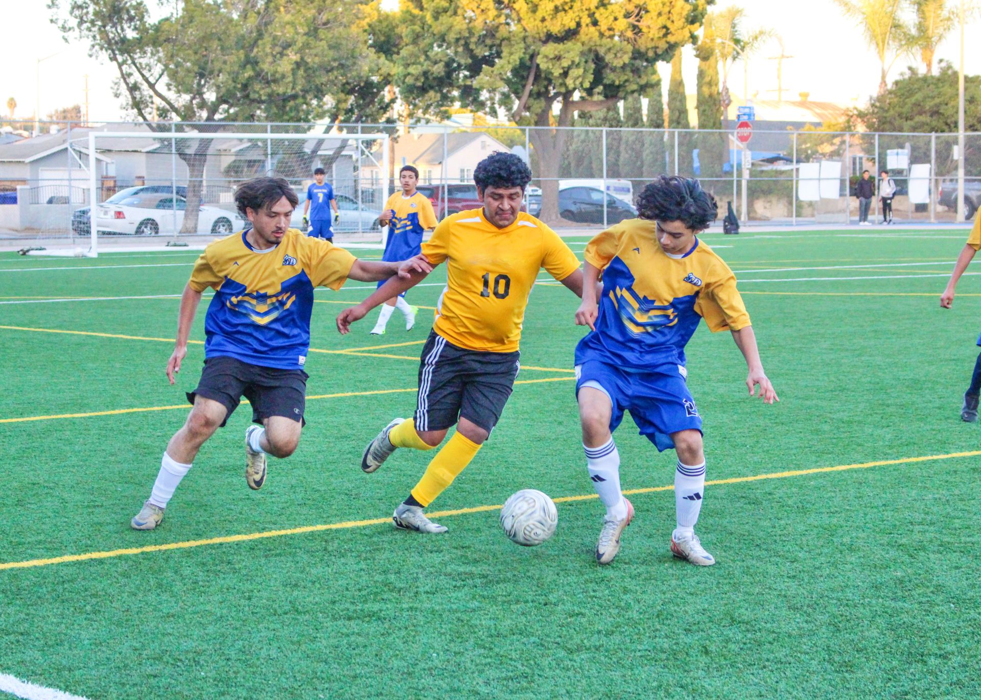 Team spirit on the field